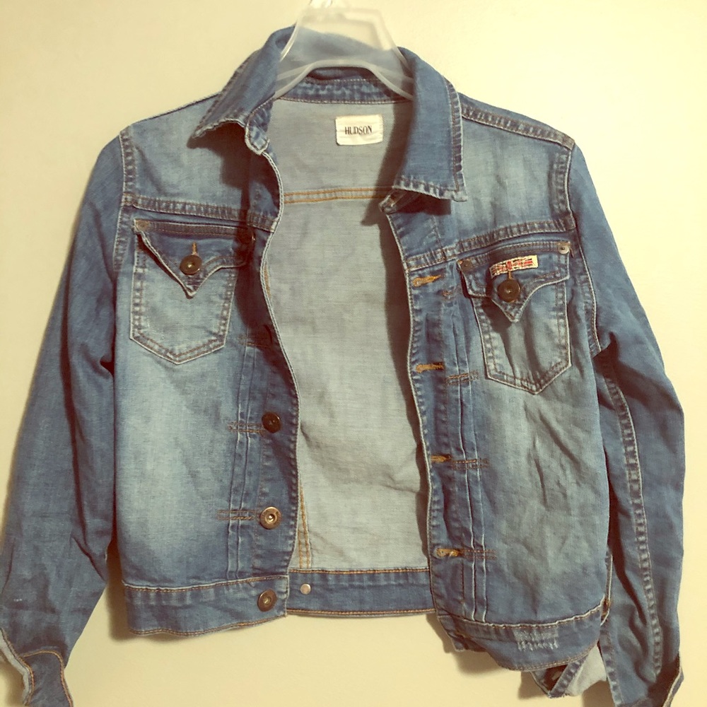Hudson jean jacket size small